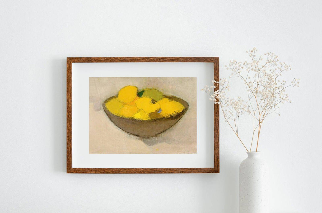 Helene Schjerfbeck - Lemons in a Bowl