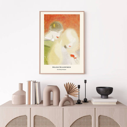 Helene Schjerfbeck - The Family Heirloom Poster