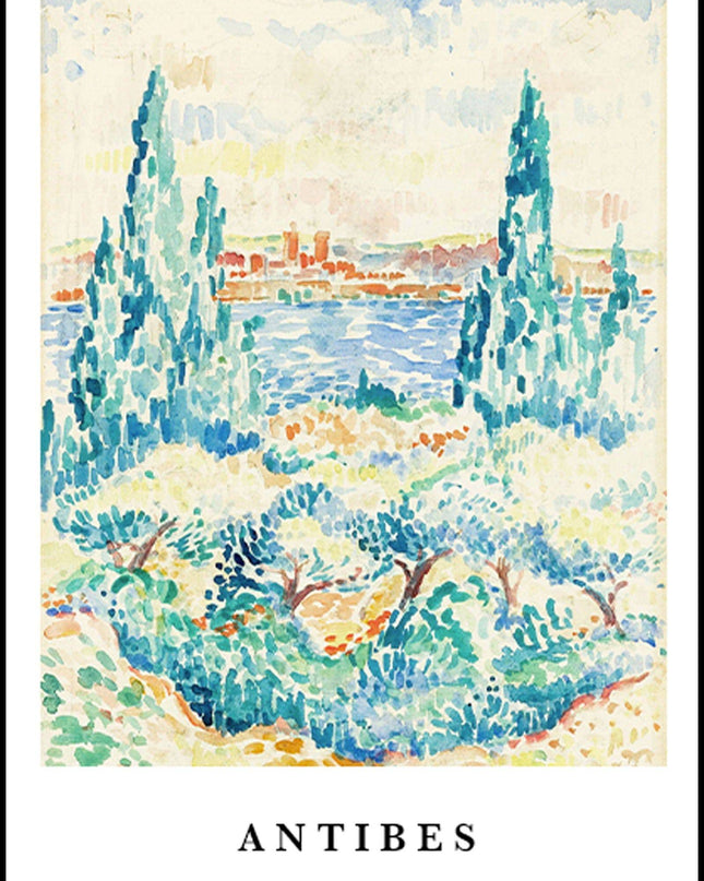 Henri-Edmond Cross - Antibes Poster