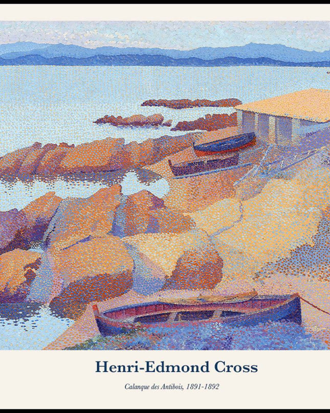 Henri-Edmond Cross - Calanque des Antibois Poster