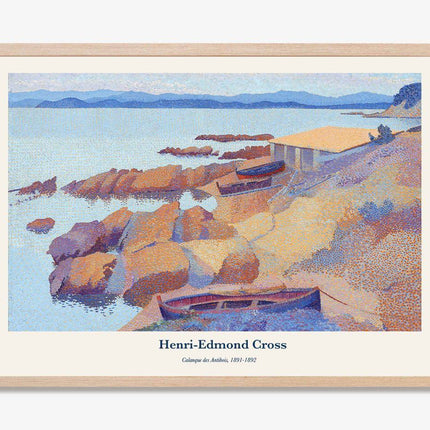Henri-Edmond Cross - Calanque des Antibois Poster