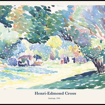 Henri-Edmond Cross - Landscape Poster