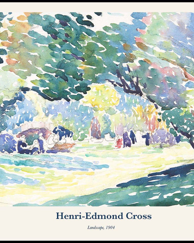 Henri-Edmond Cross - Landscape Poster