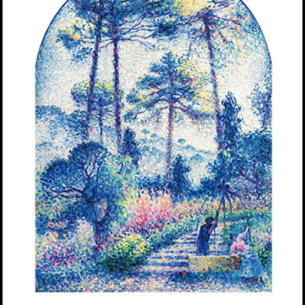 Henri-Edmond Cross - Le Jardin En Provence Poster
