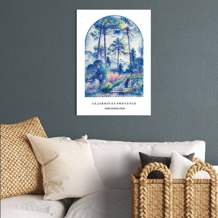 Henri-Edmond Cross - Le Jardin En Provence Poster