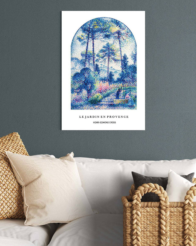 Henri-Edmond Cross - Le Jardin En Provence Poster