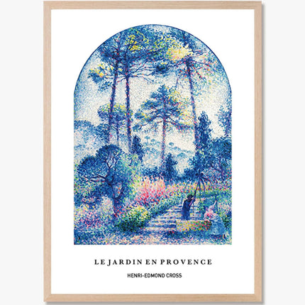 Henri-Edmond Cross - Le Jardin En Provence Poster