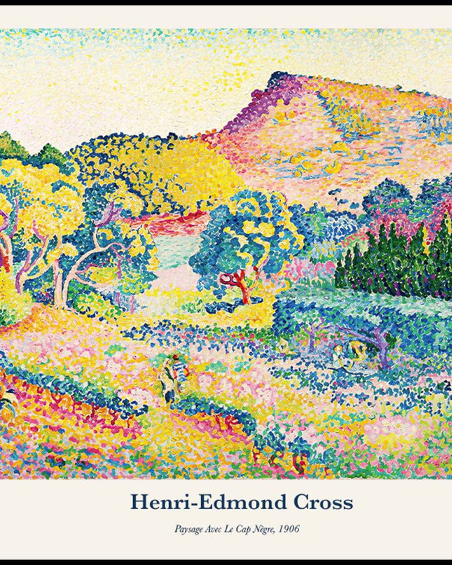 Henri-Edmond Cross - Paysage Avec Le Cap Nègre Poster