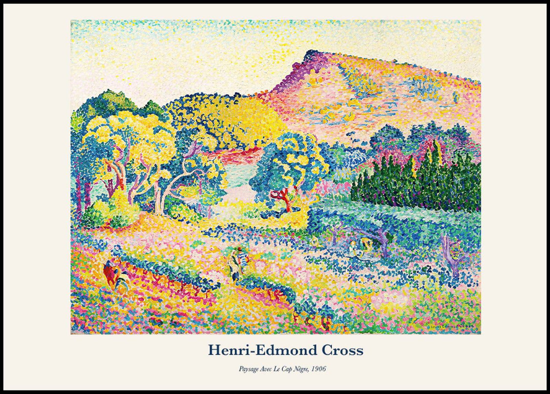 Henri-Edmond Cross - Paysage Avec Le Cap Nègre Poster