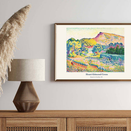Henri-Edmond Cross - Paysage Avec Le Cap Nègre Poster