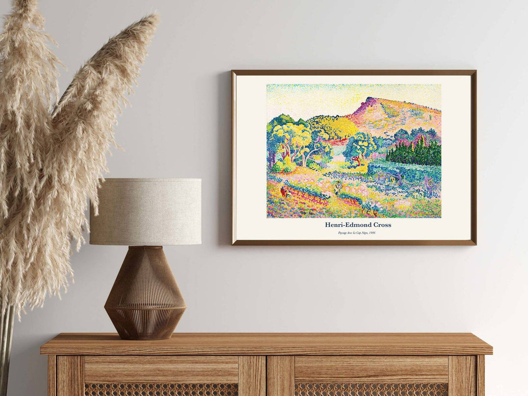 Henri-Edmond Cross - Paysage Avec Le Cap Nègre Poster