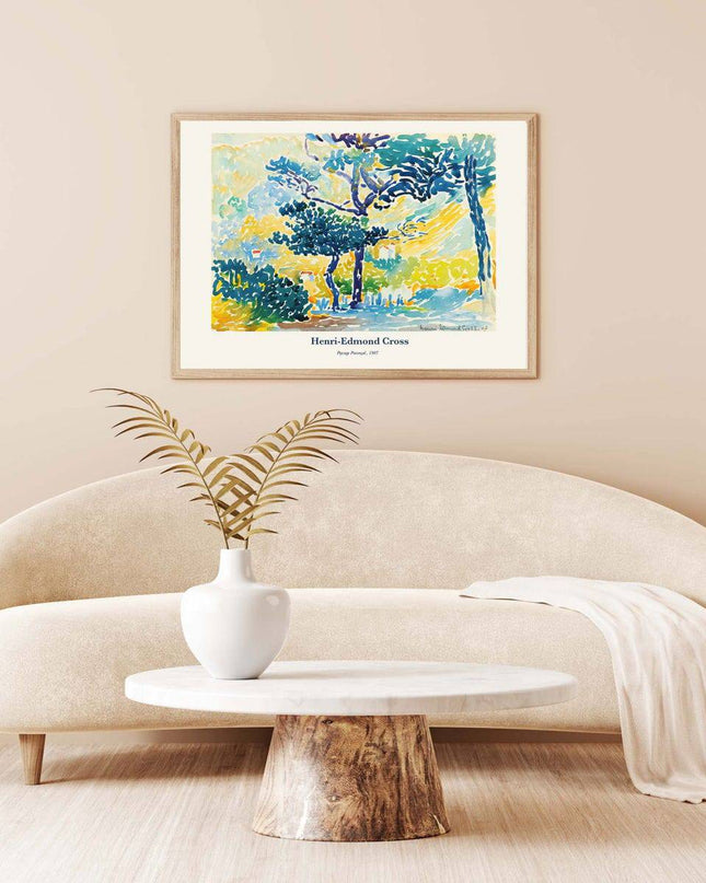 Henri-Edmond Cross - Paysage Provençal Poster