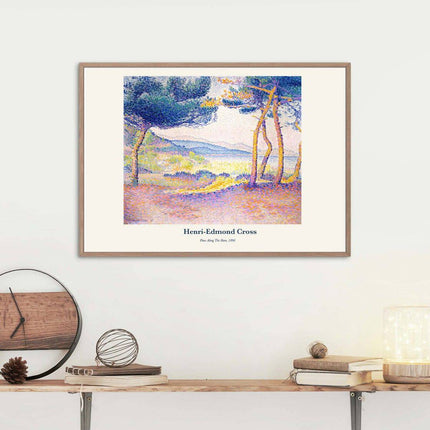 Henri-Edmond Cross - Pines Along The Shore Poster