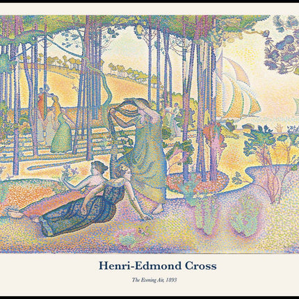 Henri-Edmond Cross - The Evening Air Poster