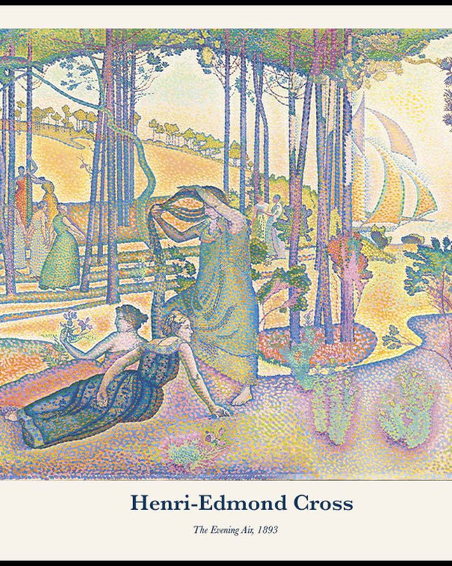 Henri-Edmond Cross - The Evening Air Poster
