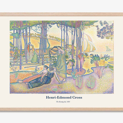 Henri-Edmond Cross - The Evening Air Poster