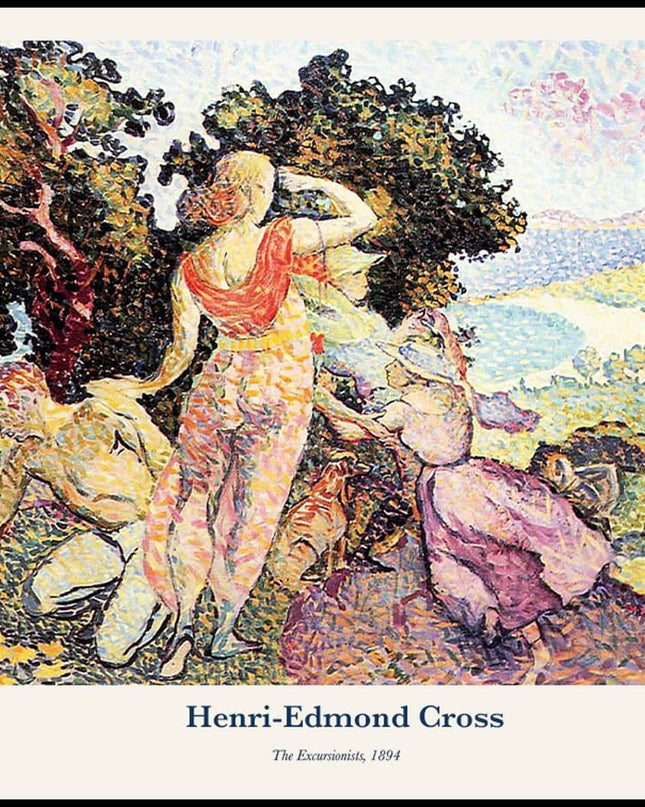 Henri-Edmond Cross - The Excursionists Poster