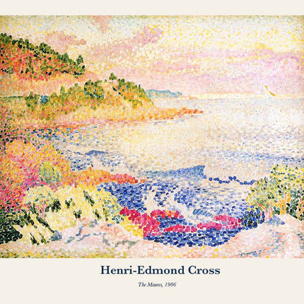 Henri-Edmond Cross - The Maures Poster