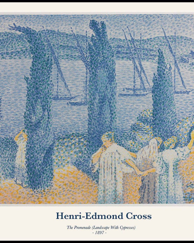 Henri-Edmond Cross - The Promenade Poster