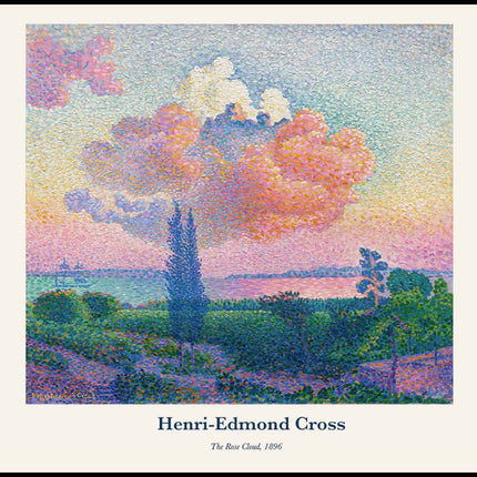 Henri-Edmond Cross - The Rose Cloud Poster
