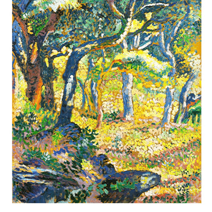 Henri-Edmond Cross - Une Clairière en Provence Poster