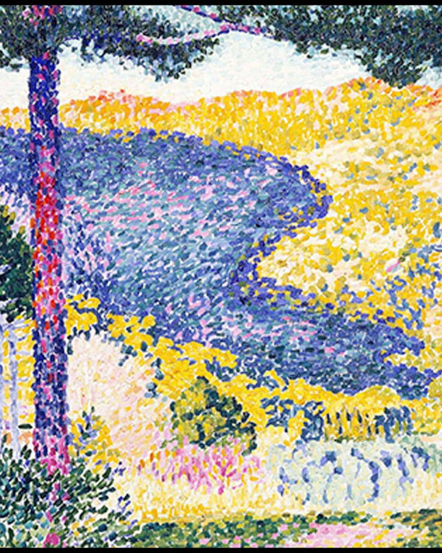 Henri-Edmond Cross - Valley with Fir - Shade on the Mountain