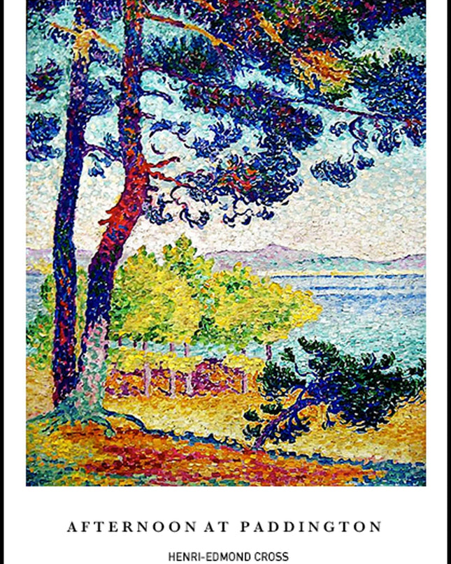 Henri-Edmond Cross poster - Afternoon at Pardigon Var Poster