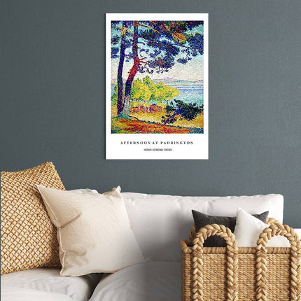 Henri-Edmond Cross poster - Afternoon at Pardigon Var Poster