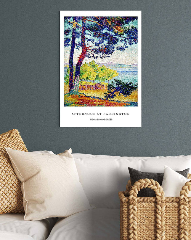 Henri-Edmond Cross poster - Afternoon at Pardigon Var Poster