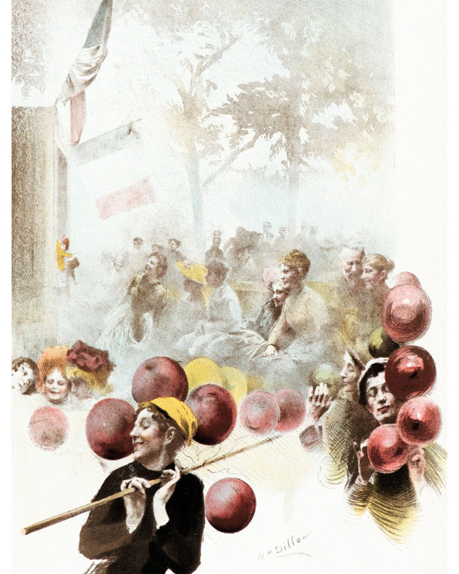 Henri-Patrice Dillon - Polichinelle Poster
