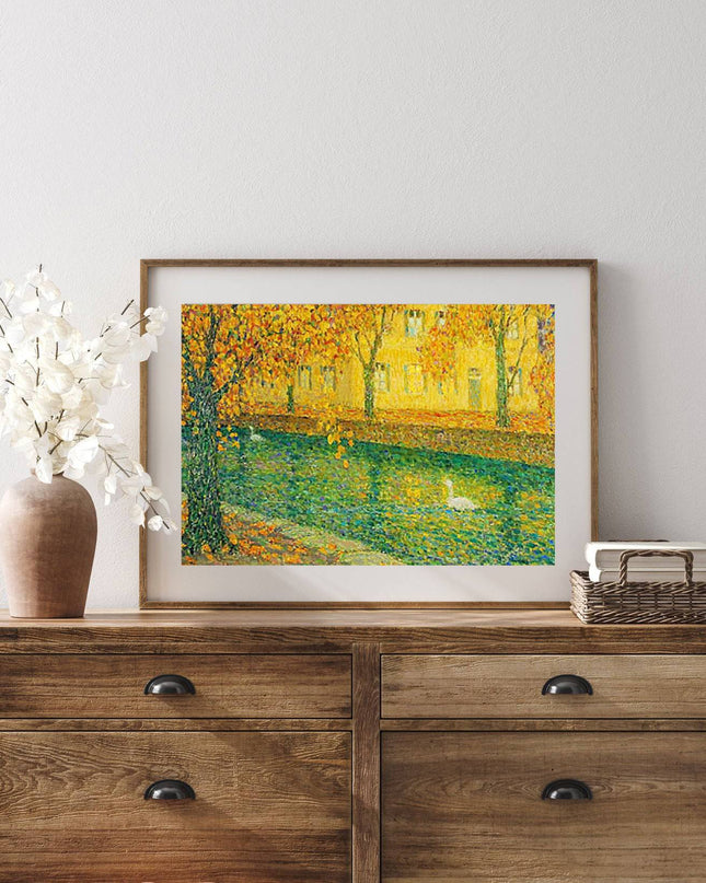 Henri Le Sidanier - Hirschl and Adler Canal à Annecy