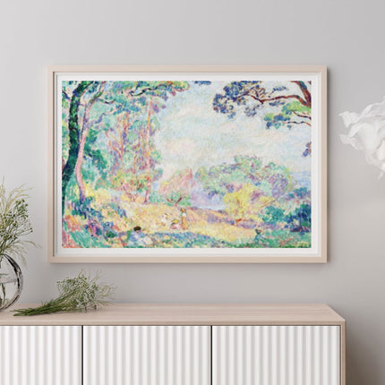 Henri Lebasque - Jeunes Femmes Et Fillettes Dans Un Paysage