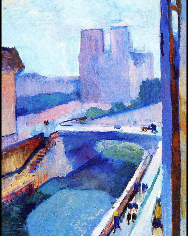 Henri Matisse - A Glimpse of Notre-Dame in the late Afternoon