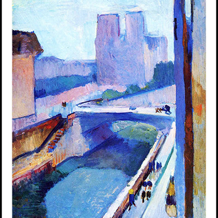 Henri Matisse - A Glimpse of Notre-Dame in the late Afternoon Poster