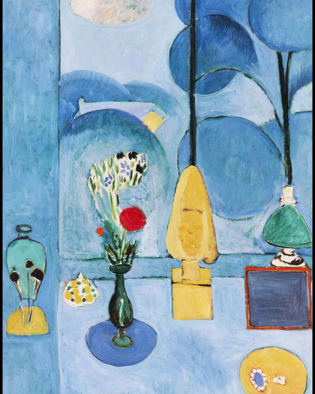 Henri Matisse - La Glace sans Tain (The Blue Window)