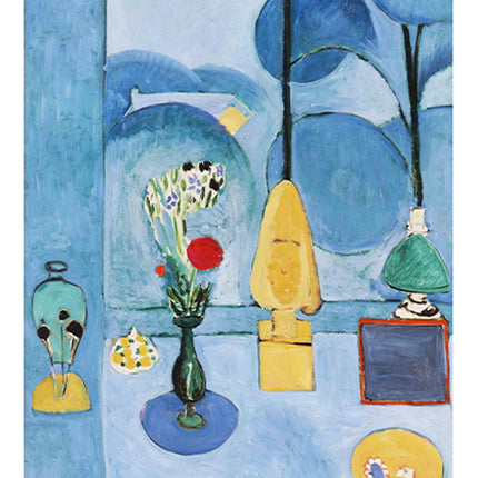 Henri Matisse - La Glace sans Tain (The Blue Window) Poster