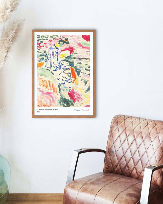 Henri Matisse - La Japonaise 'Woman beside the Water' Poster