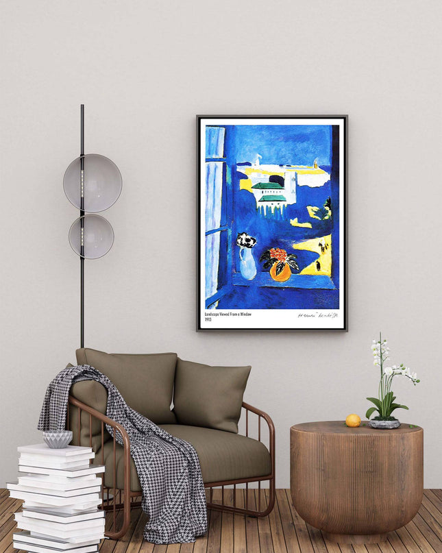 Henri Matisse - Landscape Viewed from a Window Poster