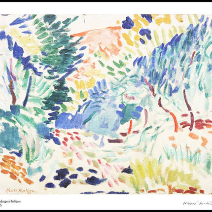 Henri Matisse - Landscape at Collioure Poster