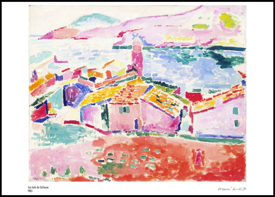 Henri Matisse - Les Toits de Collioure Poster