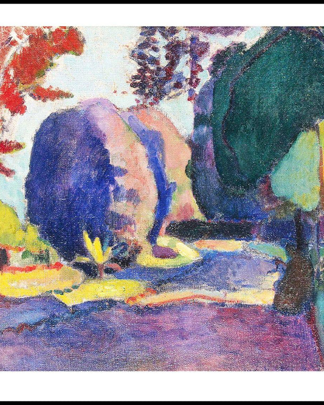 Henri Matisse - Luxembourg Gardens Poster