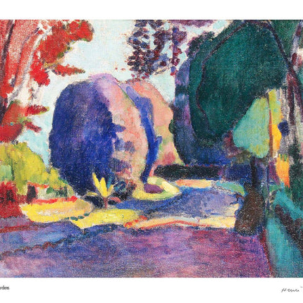 Henri Matisse - Luxembourg Gardens Poster