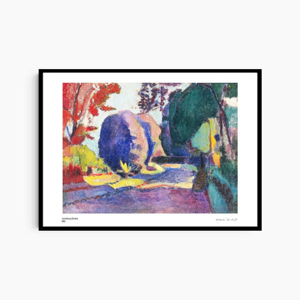Henri Matisse - Luxembourg Gardens Poster