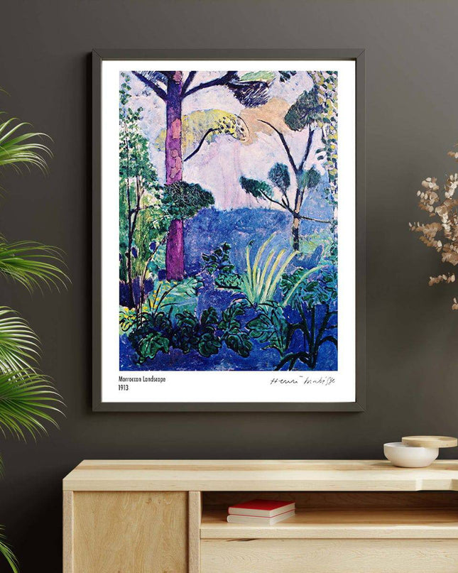 Henri Matisse - Moroccan Landscape Poster
