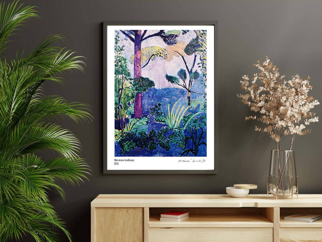 Henri Matisse - Moroccan Landscape Poster