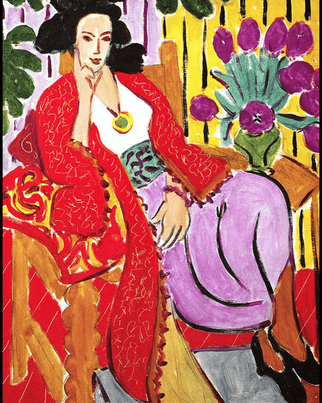 Henri Matisse - Odalisque with the Red Coat