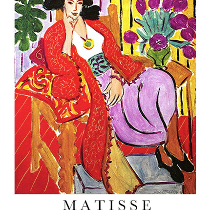 Henri Matisse - Odalisque with the Red Coat Poster