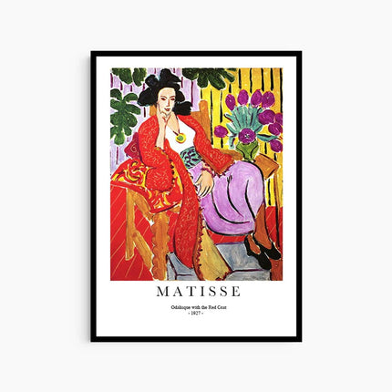 Henri Matisse - Odalisque with the Red Coat Poster