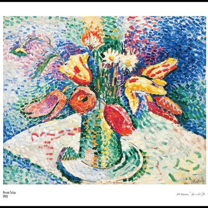 Henri Matisse - Parrot Tulips II Poster