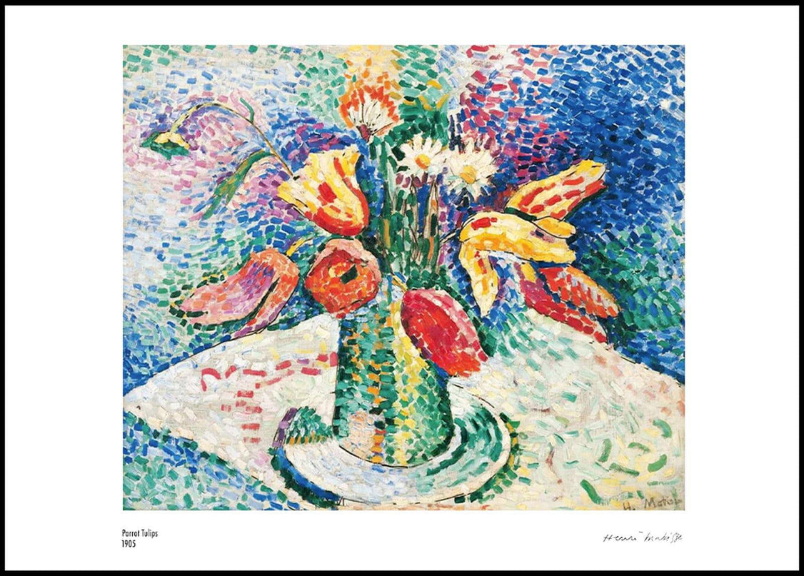 Henri Matisse - Parrot Tulips II Poster
